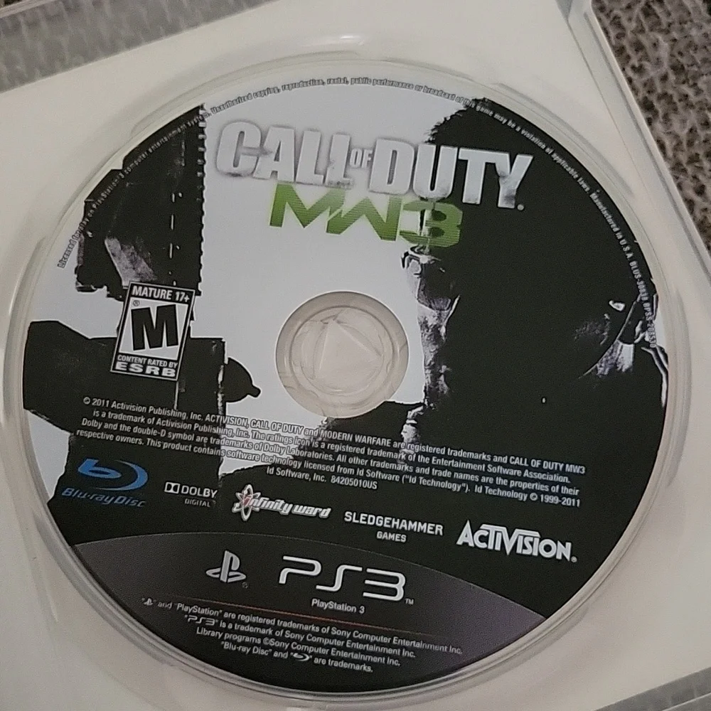 PS 3 GAMES COD MW3 BATTLEFIELD 3 LIMITED EDITION Video Games